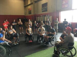 adaptive athlete competition workout