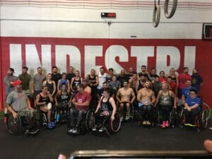 Adaptive CrossFit athletes
