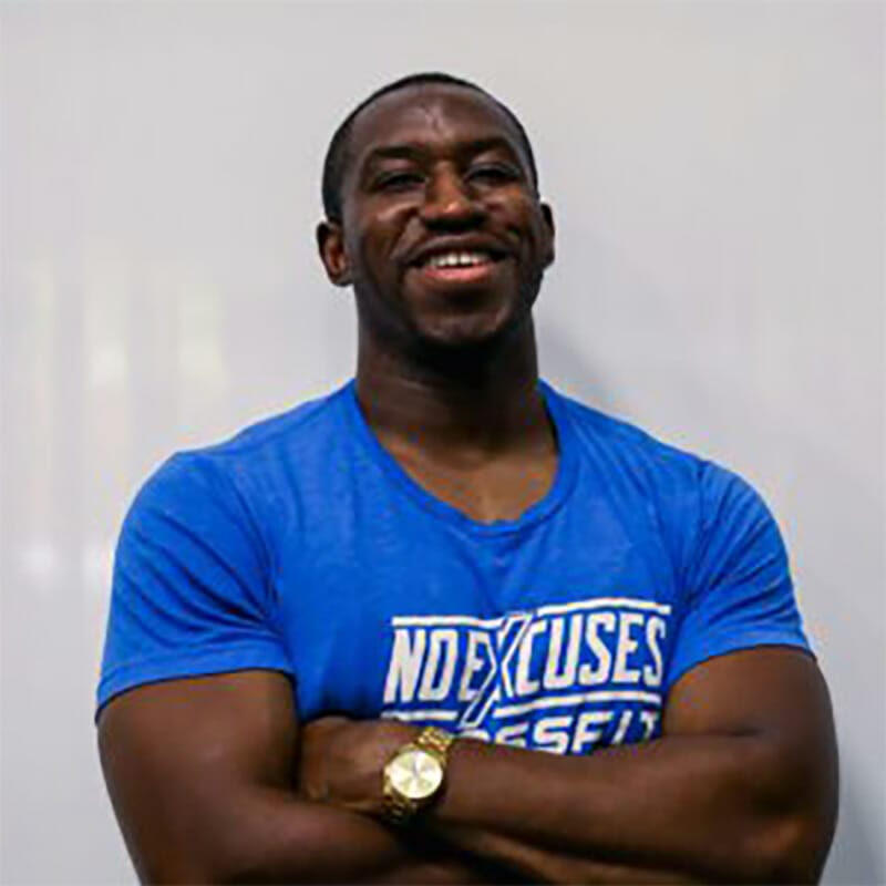 Saidu Ezike coach at No Excuses CrossFit